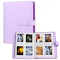 256 Pockets Photo Album for Fujifilm Instax Mini 11 12 9 40 Evo Liplay 8 7+ Instant Camera, Photo Album for Polaroid Kodak HP Zink 2x3" Photo (Purple)