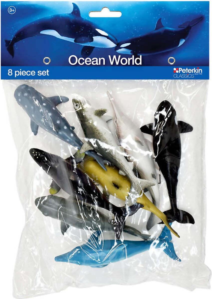 Peterkin - Ocean World Figures 8 Piece Set