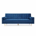 Sofia sofa bed - Velvet Blue