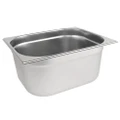 Vogue Stainless Steel 1/2 Gastronorm Tray 100mm