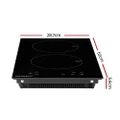 【Sale】Induction Cooktop 30cm Electric Stove Ceramic Cook Top Kitchen Cooker