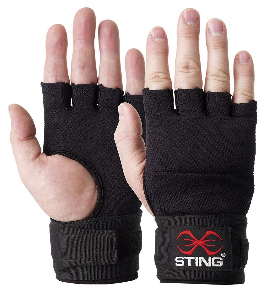 Sting: Elasticated Quick Wraps - Black (Large)