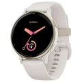 Garmin Vivoactive 5 Smart Watch - Cream Gold Bezel