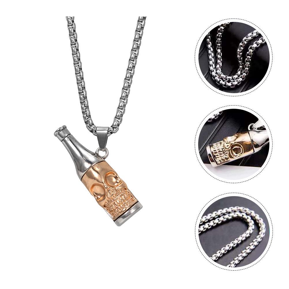 Creative Neck Chain Corkscrew Necklace Heart-shaped Clavicle