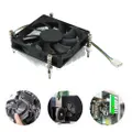 Aluminum Cooler Heatsink Computer CPU Fan Cooling Minipc Case Air Fans