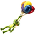 Cartoon Lapel Pin Creative Animal Brooch Frog Balloon Animals Clothes Miss