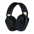 Logitech G435 LIGHTSPEED Wireless Gaming Headset (Black and Neon Yellow)
