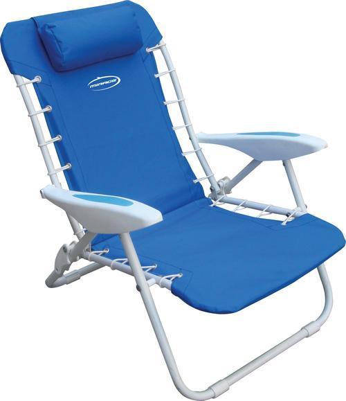 Deluxe Beach Chair (Blue)