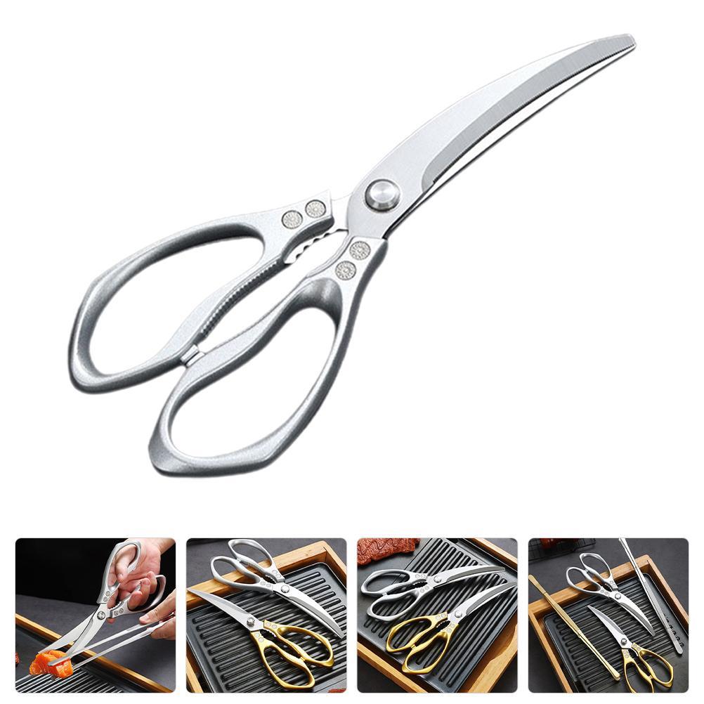 Korean Barbecue Scissor Daily Use Food Wear-resistant Shear Kitchen