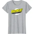 The Big Bang Theory Womens/Ladies Bazinga T-Shirt (Sports Grey) (L)