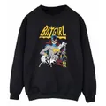 DC Comics Womens/Ladies Heroine Or Villainess Batgirl Sweatshirt (Black) (XXL)