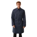 Burton Mens Double-Breasted Trench Coat (Navy) (S)