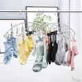 3/6x10Pegs Stainless Steel Laundry Sock Underwear Clothes Dryer Rack Hanger Clip
