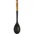 Staub 30cm Silicone Serving Spoon w/ Wood Handle Kitchen Cooking Utensil Brown