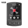MP3 Player Wearable Music Player HiFi Sound Bluetooth-Compatible 5.2 Student Walkman Button 1.8inch Screen with FM Radio E-Book(16G)