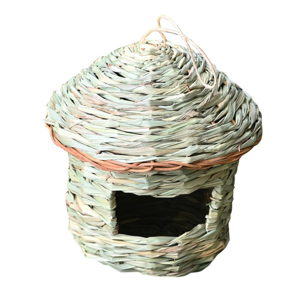 Handwoven Eco-Friendly Straw Grass Birds Cages Nest