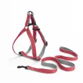 Dog Harness and Leash Set Training Easy Walk - Red