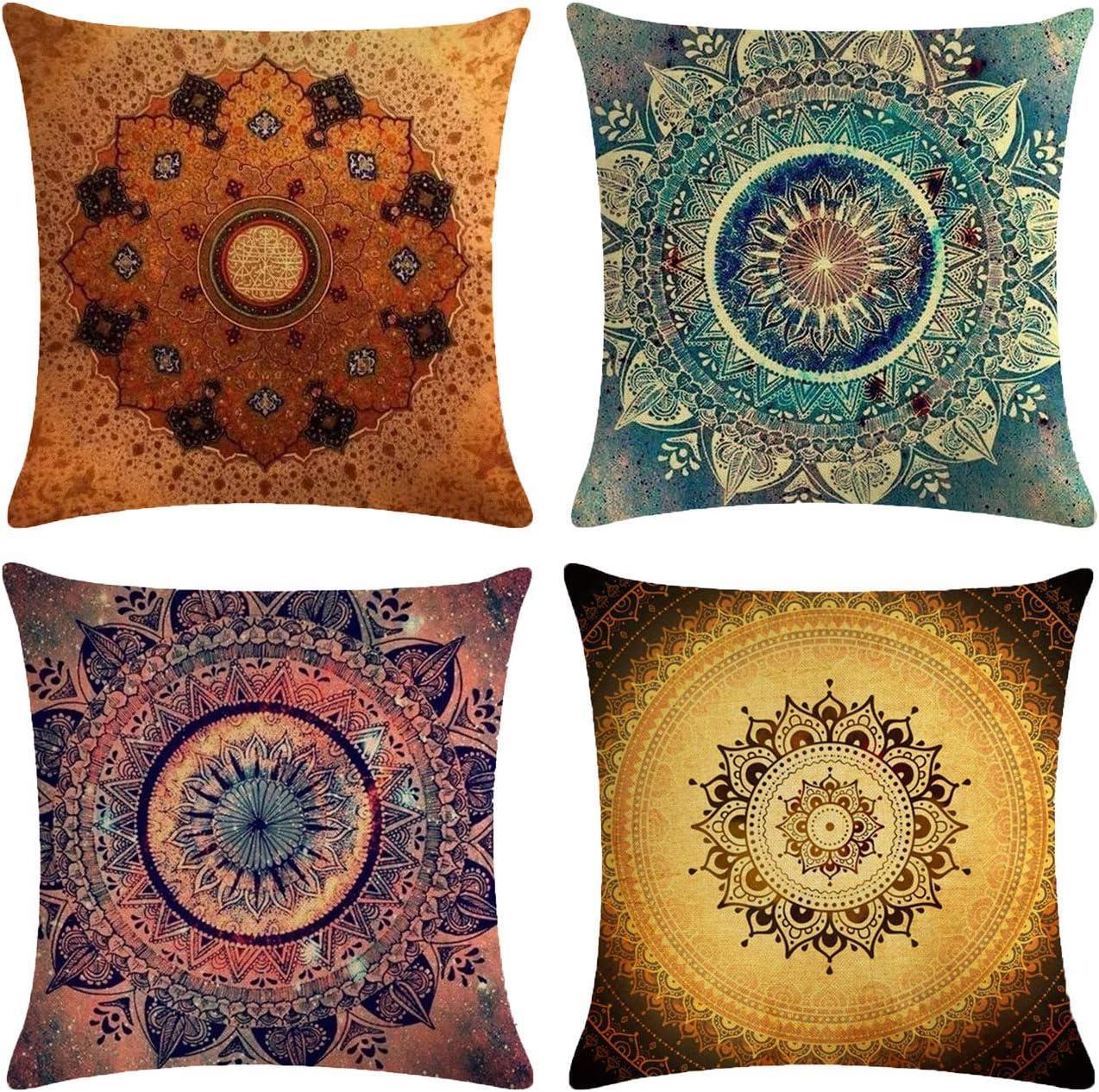 Set of 4 decorative cushion covers, 45 x 45cm