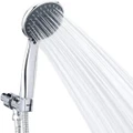 Spa massage jet hand shower Removable chrome face handheld shower head with long hose and adjustable holder
