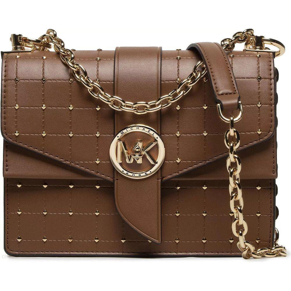 Michael Kors Women's Leather Handbag 32S2GGRC5Y-LUGGAGE Brown - Elegant and Versatile Accessory for Ladies
