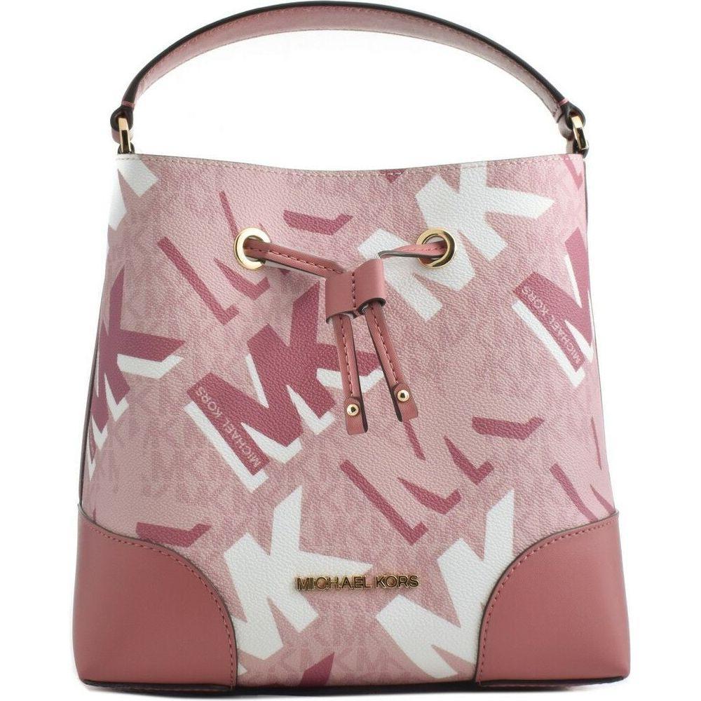 Michael Kors Pink Leather Women's Handbag 35F2GM9M6V-ROSE-MULTI