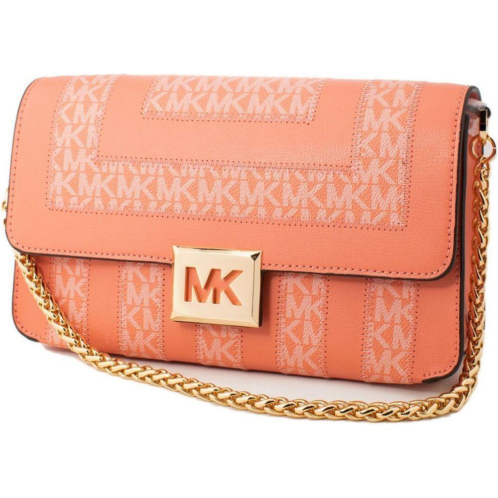 Michael Kors Women's Pink Leather Handbag 35S2G6SL2B-SHERBERT-MLT - Stylish and Functional Ladies' Pink Leather Handbag by Michael Kors