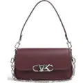 Elegant and Stylish Michael Kors Women's Handbag 30F2S7PC2L-MERLOT Red Leather 25 x 15 x 8 cm for Ladies