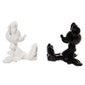 Disney Black and White Minnie Mouse Salt and Pepper Shaker Set