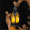 Vicanber Home Halloween Vintage Castle Light Lamps Party Hanging Decor LED Lantern Props(Pumpkin)