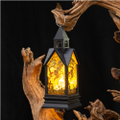 Vicanber Home Halloween Vintage Castle Light Lamps Party Hanging Decor LED Lantern Props(Witch)