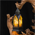 Goodgoods House Halloween Vintage Castle Light Lamps Party Hanging Decor LED Lantern Props(Skeleton)