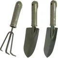 3pcs Plant Care Kit Gardening Tool With Rrgonomic Non-slip Rubber Handle