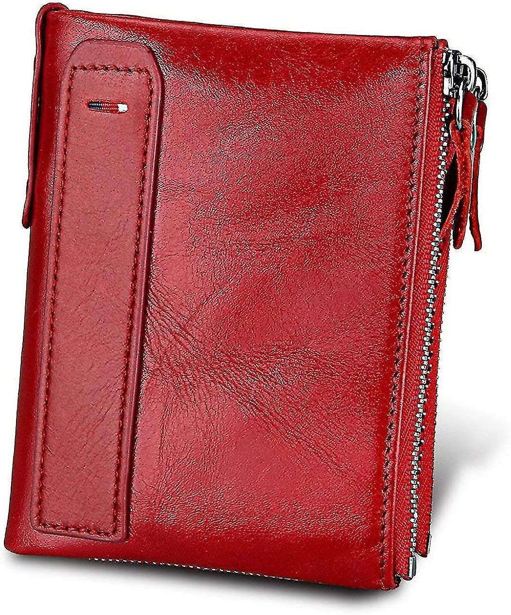 Women's Wallet Rfid Blocking Genuine Leather Credit Card Holder