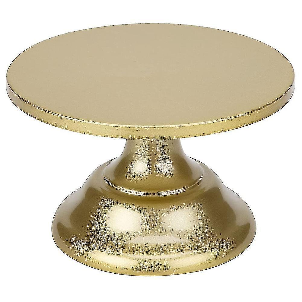 8 Inch Cake Stand With Base, Afternoon Tea Golden Cake Stand
