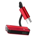 Headphone Converter USB Adapter Compact Type-C Multi-functional Portable