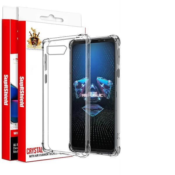 For ASUS Rog Phone 5 /5s 5G Crystal Clear Case Shockproof Tough Air Cushion Gel Clear Transparent Heavy Duty Case Cover