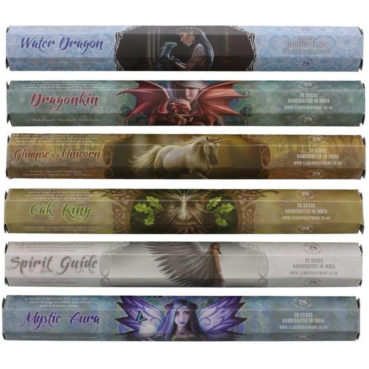 Anne Stokes Spiritual Incense Gift Pack (Pack Of 6) (Multicoloured) (One Size)