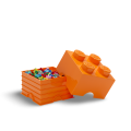 LEGO Storage Brick 4 Orange - Room Copenhagen