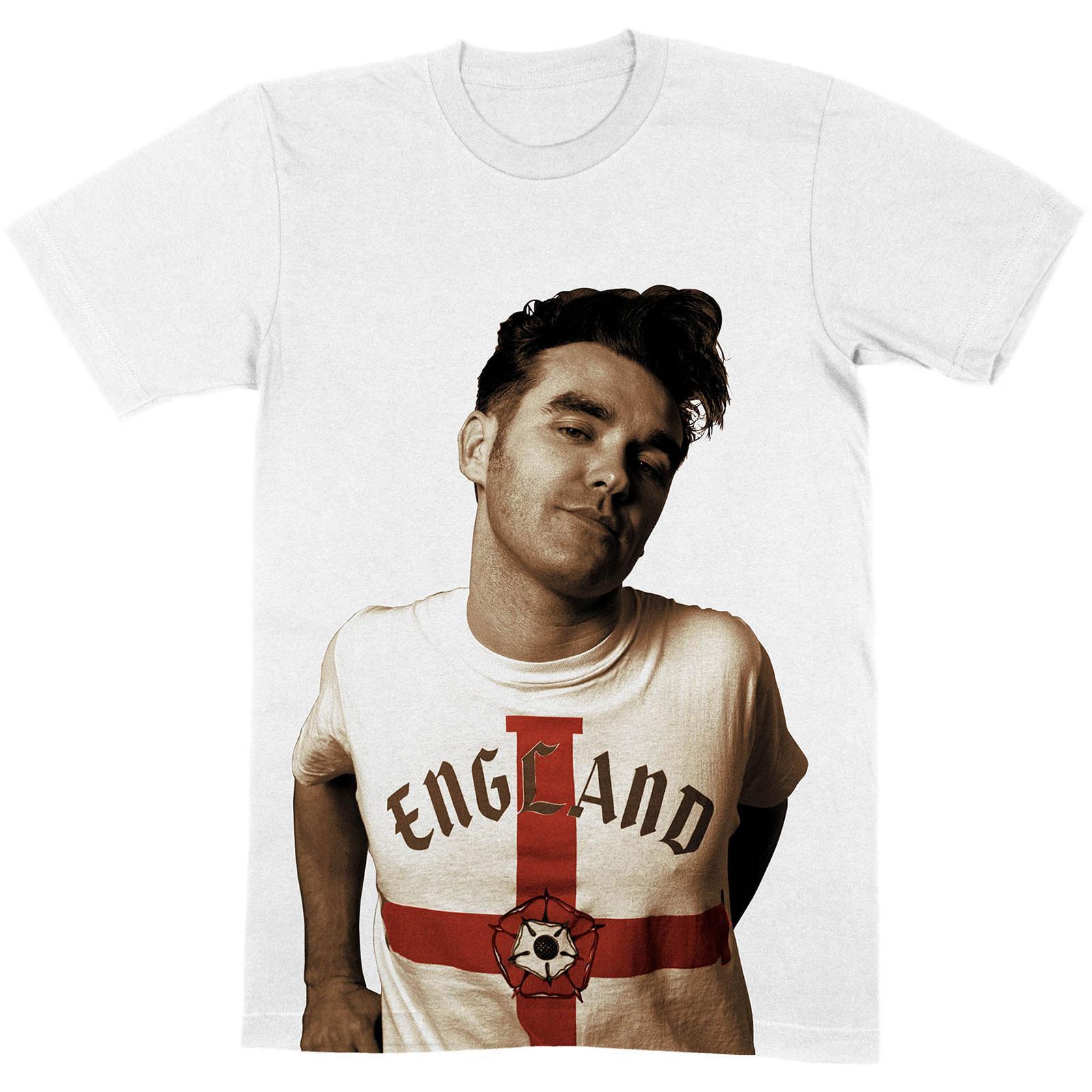 Morrissey Unisex Adult Glamorous Glue Cotton T-Shirt (White) (M)