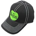 The Beatles Unisex Adult Apple Baseball Cap (Black/White/Green) (One Size)