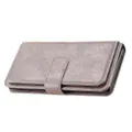 Lg K42 Case Retro Leather Wallet Flip Magnetic Cover 10 Card Holder - Rose Gold