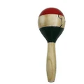 Large Colorful Wood Rumba Shakers Rattle Hand Percussion Of Sand Of The Hammer Great Musical Instrument With Salsa Rhythm For Party And Games. (colorf