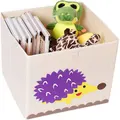 Toy Storage Box - s Storage Box - Foldable Cube - Family Hedgehog
