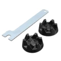 2 Pcs Blender Rubber Coupler Gear With Removal Tool For Kitchenaid 9704230
