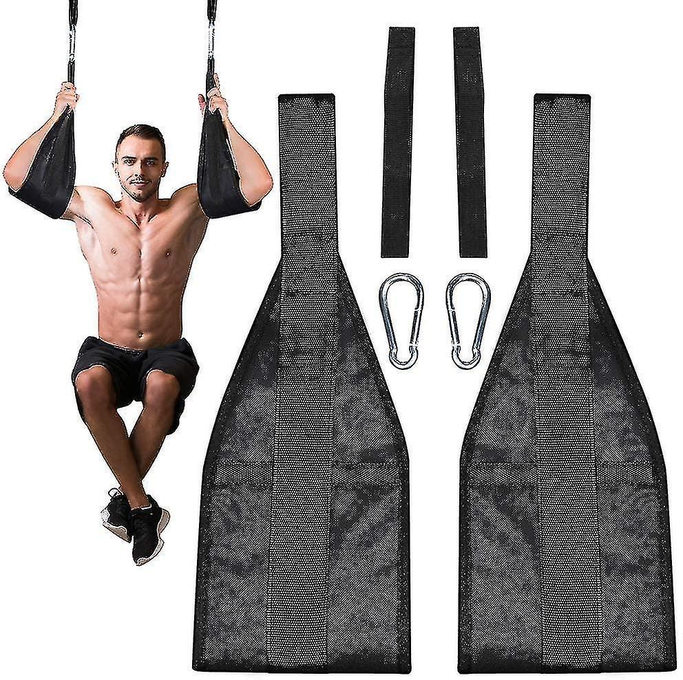 Ab Slings Straps,fitness Hanging Ab Straps,adjustable Arm Support,padded Knee Raise Straps Gym Equipment
