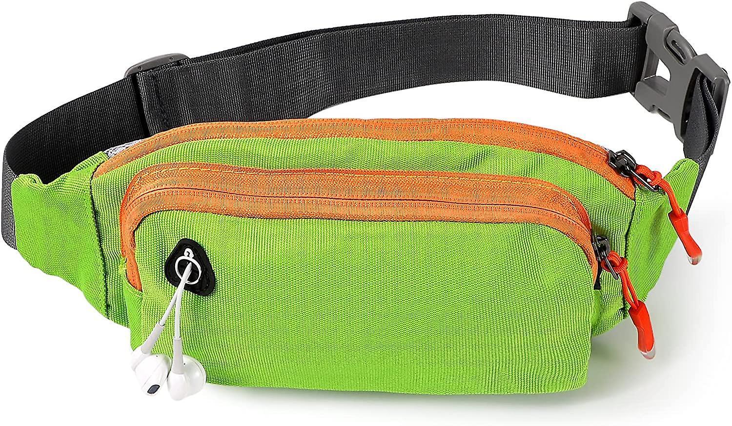 Pack For Women Men Running Belt With Headphone Jack Fashionable Sport Small Belt Bag Waterproof Wais