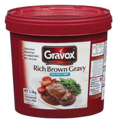 3 X Gravox Gravy Mix Rich Brown 2.5Kg