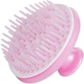 Bath Shampoo Brush Scalp Massage Brush Shampoo Comb Clean Head Massager(pink)(1pcs)