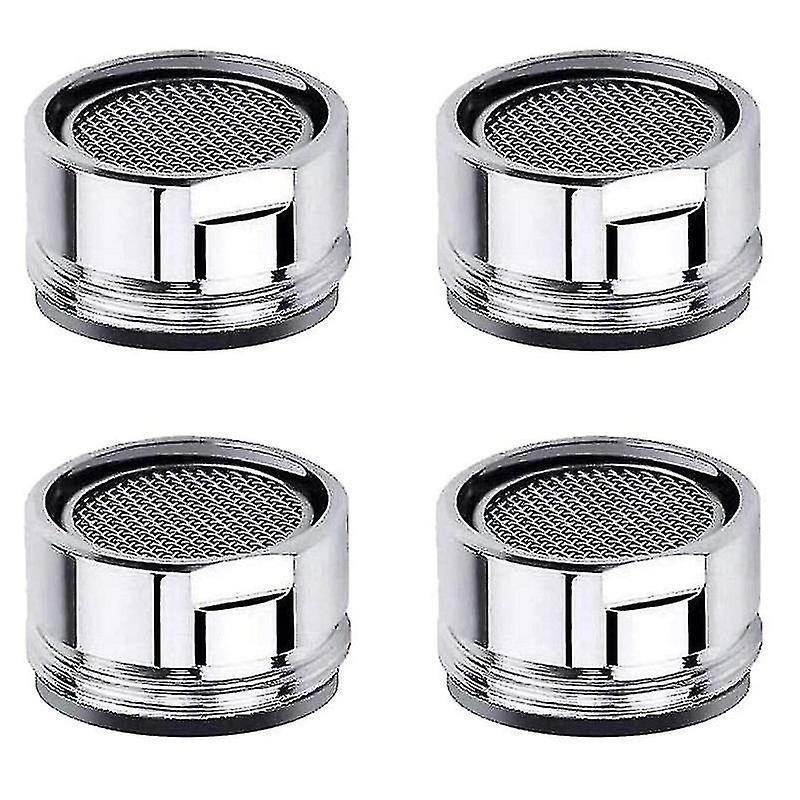 4 Pieces M24 Faucet Aerator, Faucet Aerator With Stainless Steel Filter, Water Saving Bubbler, Inclu