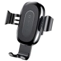 Gravity Car Wireless Charger Bracket Car Electric Car Creative Mobile Phone Bracket Outlet Navigation(Black)